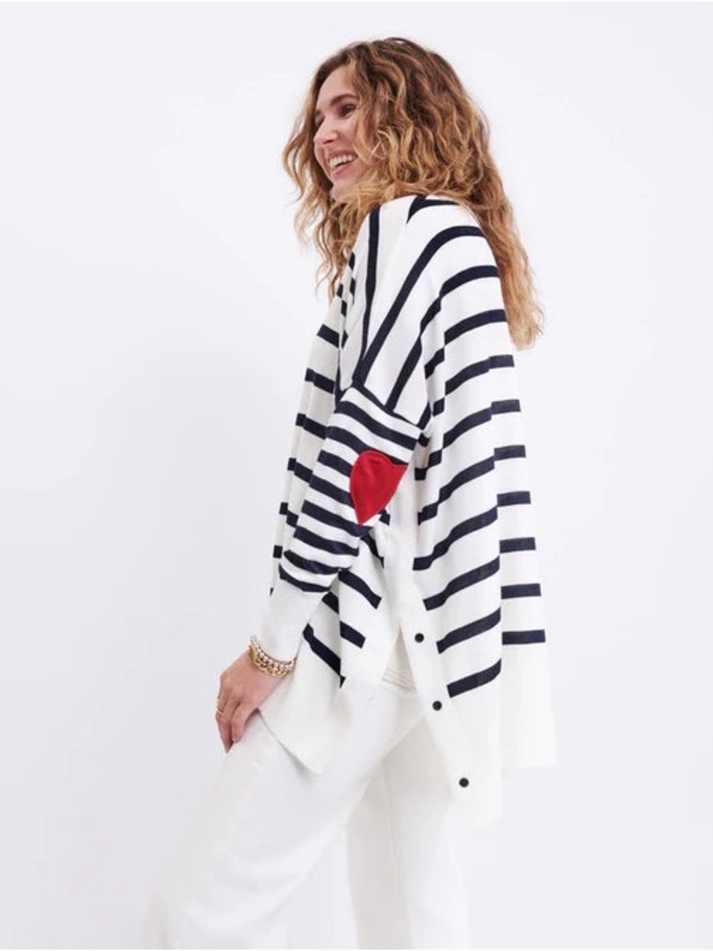 Mersea Amour Elbow Patch Sweater